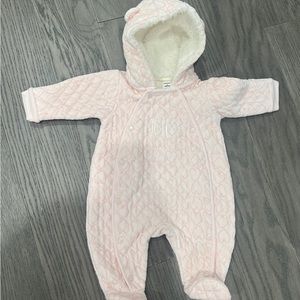 Baby bear suit with hearts 3M
